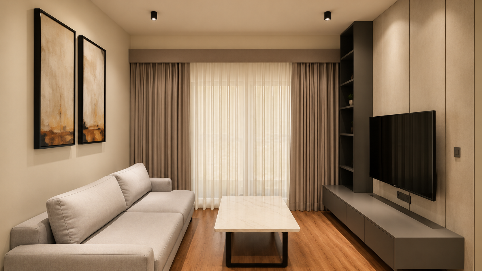 Luxury Interior Curtain Design