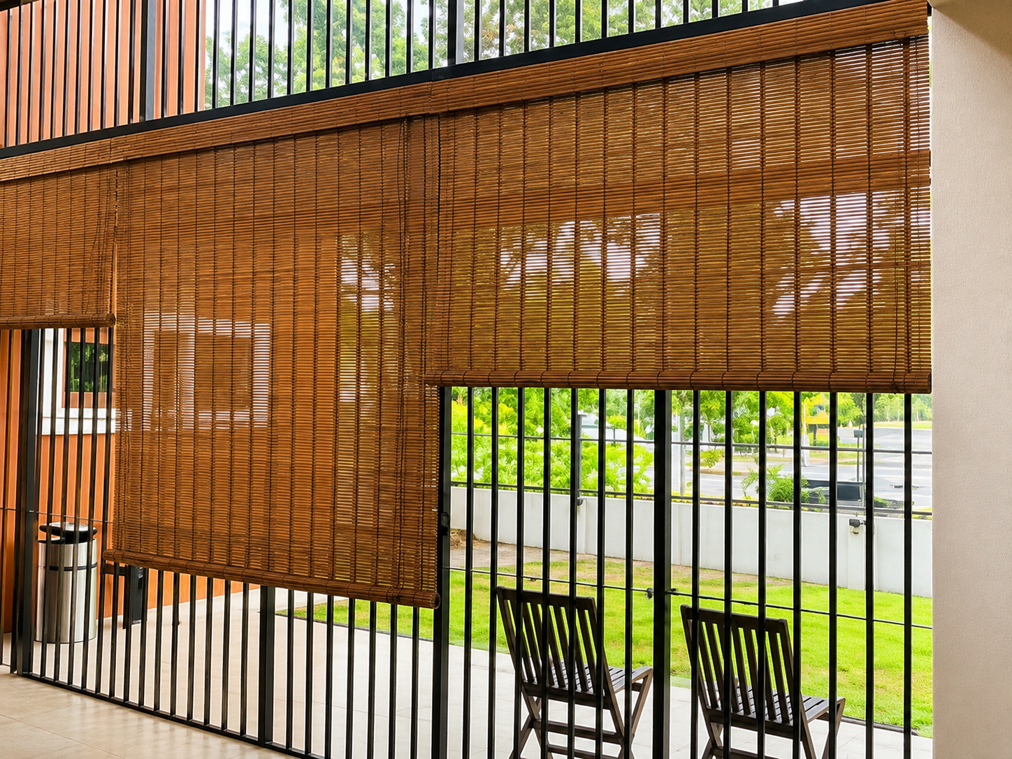 Natural style window blind